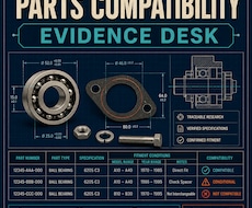 自動車部品の適合・互換性を証拠付きで調べます イメージ1