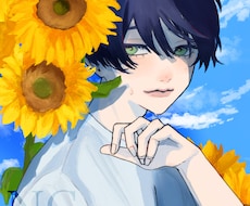 アイコン、MV、配信背景等のイラストを作成します 落ち着いた雰囲気のイラストが得意です！