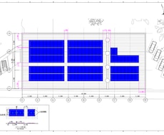 太陽光発電レイアウト図を作成します イメージ1