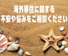 海外移住したい方の悩みや不安を解決します イメージ1