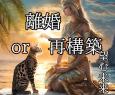 霊感透視∞離婚？再構築？パートナーの本音深く視ます