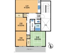 募集案内図面を作成します Webやチラシで使用する販促用の図面をイラストレーターで作成