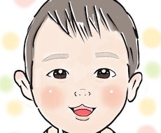 プレゼントや記念日にゼヒ！赤ちゃんの似顔絵描きます イメージ1