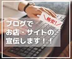格安‼あなたのお店やサイトをブログで宣伝します 検索ランキング上位続々‼ネットでの集客をお手伝いします。