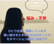 モチベーション維持のお手伝いします イメージ1