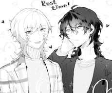 白黒イラスト、漫画を制作いたします。ます イメージ1
