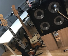 生ベースを録音して楽曲をより素敵なものに仕上げます イメージ1