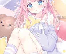 かわいいイラスト作成します デザインから承ります！お気軽にご相談下さい！