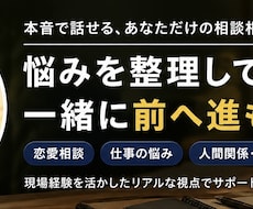 悩みを30分で整理します 30分で悩みを整理し方向性を出します