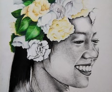 点描画のリアルな似顔絵を作成します アナログイラスト歴30年の小生意気な芸術家が作成