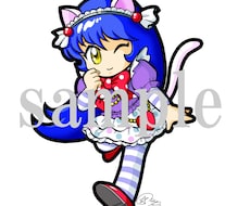 ３頭身キャラ描きます かわいいマスコットキャラはいかがですか？
