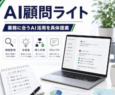 AI活用の導入相談をします イメージ1