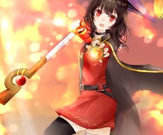 キラキラした女の子の可愛いイラスト描きます 壁紙やロック画面、切り取ってアイコンにも使える!!