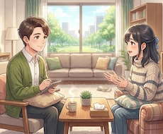 一人で寂しい夜にリラックスして楽しく雑談します イメージ1