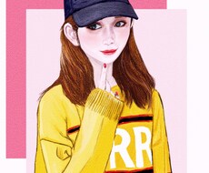 SNSなどで使えるオリジナルのアイコンを描きます イメージ1
