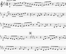 歌唱練習に最適！原曲に忠実なメロディ譜を採譜します イメージ1