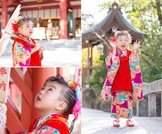 お子様の一生に一度の姿を素敵に残します 七五三受付開始　/100枚/h〜バリエーション豊富！