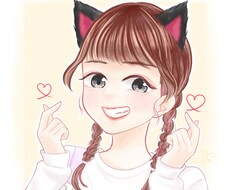似顔絵風イラスト描きます イメージ1