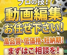 YouTubeや結婚式等で流す動画編集が出来ます イメージ1