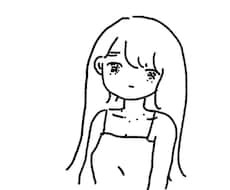 目うるうるver.アイコン描きます シンプルでちょっとおしゃれなアイコンです
