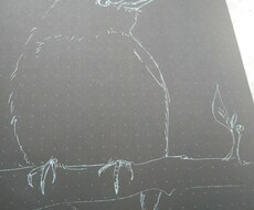 あなただけの案内役の鳥を描きます 現世と彼方をつなぐ小さな鳥です
