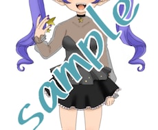 あなただけのコテキャイラスト描きます イメージ1