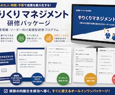 プロ仕様！社員研修パッケージ一式を提供します イメージ1