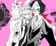 ご希望のキャラクターイラスト描きます イメージ1