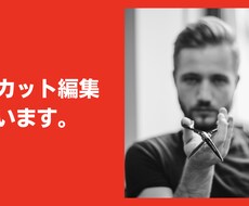面倒なカット作業、私がやります イメージ1