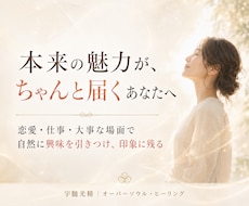 相手の意識をあなたの魅力へ惹きつけ魅了します イメージ1
