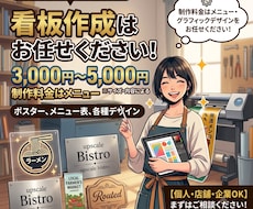 ポスターや看板作成します イメージ1