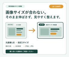 既存のWeb画像を別サイズに整えます イメージ1