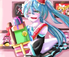 アニメ系のイラストなどを描くことができます イメージ1