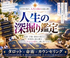 人生の深掘り鑑定　本質才能・1年間の流れをみます イメージ1