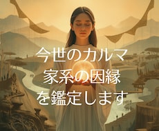 カルマと家系の因縁鑑定します 宿命を紐解き、人生を軽やかに生きる