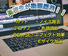 高校生が動画編集を格安でします イメージ1