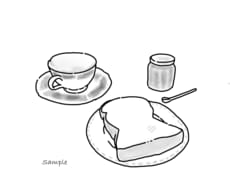 やさしい線で、暮らしのワンシーンをイラストにします イメージ1