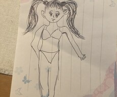 お子さんが描いたイラストをデータ化します イメージ1