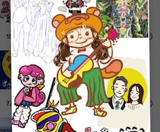 オリジナルイラスト描きます イメージ1