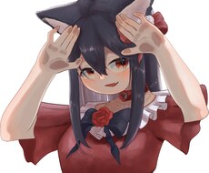 かわいい女の子のアイコンを描きます イメージ1