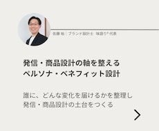 集客・発信の軸、ペルソナとベネフィットを設計します 誰に、どんな変化を届けるかを整理し、発信・商品設計の軸を作る