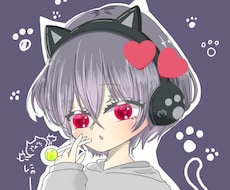 ゲーム用のアイコン、かわいいカップル画像作成します イメージ1