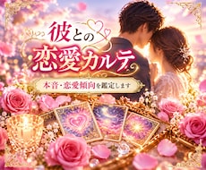 彼との恋愛カルテ✨本音・恋愛傾向を鑑定します イメージ1