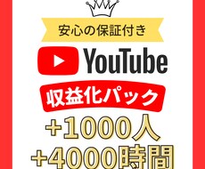 Youtube 4000時間＆1000人拡散します ✨期間限定価格✨ユーチューブのチャンネル収益化まで拡散します