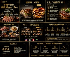 飲食店向け料理写真を高級感ある一枚にします イメージ1