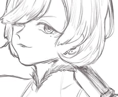 鉛筆風イラスト描きます それなりのイラストを早く安くお届け！