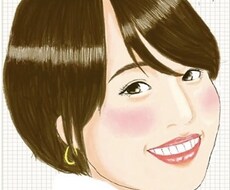 絵を描きます ふんわりとした似顔絵をいかがでしょうか⭐︎