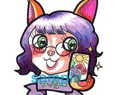あなたのSNS用アイコンをコピックで描きます イメージ1