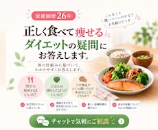 正しく食べて健康的に痩せるための疑問にお答えします イメージ1