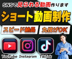 視聴維持率を意識した縦型ショート動画を編集します 【最短翌日】TikTok・Reels・Shorts動画対応